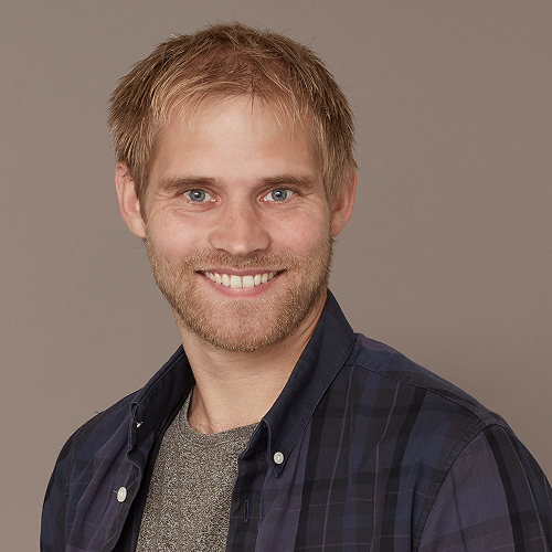 Portræt af Mikkel Damgaard Justiniano